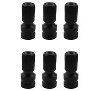 Giwnhvx Lot de 6 clés à douille à cliquet hexagonales 1/2" à 6,35 mm