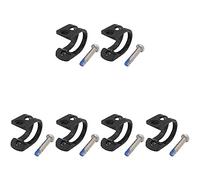 Giwnhvx Lot de 6 colliers de serrage en acier inoxydable pour levier de frein de vélo E7 E9 X0 Code Guide R