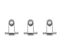 Giwnhvx Lot de 6 cordes pour guitare électrique Argenté