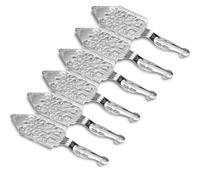 Giwnhvx Lot de 6 cuillères à absinthe vintage en acier inoxydable pour cocktail bar avec filtre à absinthe