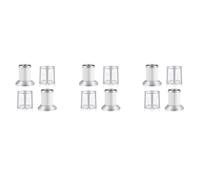 Giwnhvx Lot de 6 filtres de rechange pour assemblage 1665 2156 Powerforce 1665 1613056