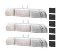 Giwnhvx Lot de 6 filtres et éponges pour fontaine pour animaux domestiques, fils de 84 onces, filtre pour fontaine pour chiens et chats