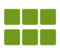 Giwnhvx Lot de 6 gigognes lavables pour poulailler, 30,5 x 30,5 cm, vert