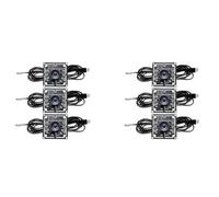 Giwnhvx Lot de 6 modules d'appareil photo 100 degrés 1 MP OV9732 1280 x 720 USB Free Driver Mise au point manuelle, avec câble de 2 mètres pour WinXP/7/8/10
