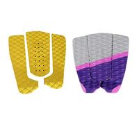Giwnhvx Lot de 6 patins de traction pour planche de surf et skimboard - Adhérence maximale pour le surf