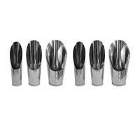Giwnhvx Lot de 6 pelles de sol en acier inoxydable pour bonsaï