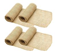 Giwnhvx Lot de 6 rouleaux de toile de jute naturelle pour protéger le tronc d'arbre pour le jardinage et l'hiver pour garder les plantes au chaud 20 x 450 cm