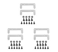 Giwnhvx Lot de 6 supports de levage en métal à 2 vitesses pour MN D90 D99S MN99S C24 B24 RC Pièces de mise à niveau de voiture