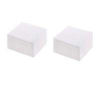 Giwnhvx Lot de 60 feuilles de toile en maille plastique pour broderie, travaux manuels, tricot et crochet (10,6 x 10,6 cm)