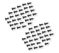 Giwnhvx Lot de 60 supports en plastique noir et blanc pour refroidisseur de processeur