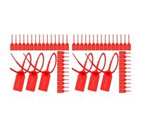 Giwnhvx Lot de 600 joints d'inviolabilité en plastique, attaches numérotées, étiquettes de sécurité, jetables, autobloquantes, 250 mm