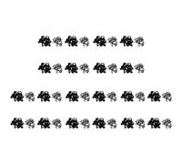 Giwnhvx Lot de 600 pièces en plastique pour montage pare-chocs Rivet Corps Clip pour E30 E36 E46 E39 E38