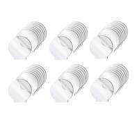 Giwnhvx Lot de 64 panneaux transparents épais pour panneaux de table à lumière LED pour projets de bricolage
