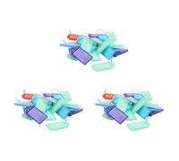 Giwnhvx Lot de 75 étiquettes d'identification en plastique multicolores de 2 cm de diamètre