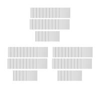 Giwnhvx Lot de 75 mini panneaux magnétiques en toile vierge pour peinture, art, cadeau, décoration