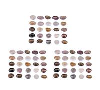 Giwnhvx Lot de 75 pierres inspirantes gravées avec mots d'encouragement Doré