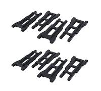 Giwnhvx Lot de 8 bras de suspension avant et arrière pour Slash VXL Hobby 9EMO HuanQi 727 1/10 RC Car Spare Parts Upgrades