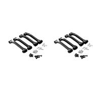 Giwnhvx Lot de 8 bras inférieurs réglables en métal pour tracteur camion RC 1/14 pièces de mise à niveau de voiture, A
