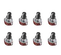 Giwnhvx Lot de 8 interrupteurs rotatifs pour machine électronique 4P3T 4 pôles 3 positions 2 platines 16 broches