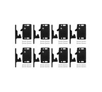 Giwnhvx Lot de 8 loquets et loquets de porte d'armoire de camping-car avec vis de montage pour camping-cars, camping-cars