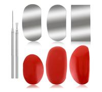 Giwnhvx Lot de 8 outils de poterie en céramique, outils d'argile, poterie, poterie, poterie, poterie, fil métallique, outils de détail