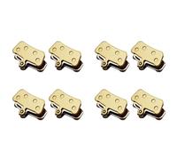 Giwnhvx Lot de 8 paires de plaquettes de frein à disque métalliques pour vélo de montagne pour conduite/R Avid XO E7 E9 Trail 4 Pistions