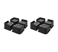 Giwnhvx Lot de 8 rehausseurs de lit résistants - 4,8 x 4,8 cm de large - Pour canapés, cadres de lit, tables