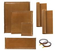 Giwnhvx Lot de 8 tapis d'oreiller chauffants, 4 tailles - Transfert à chaud, 2 feuilles et 2 rubans adhésifs