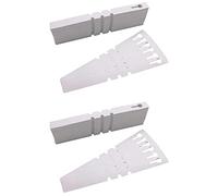 Giwnhvx Lot de 800 étiquettes réglables en plastique pour plantes et plantes - Blanc