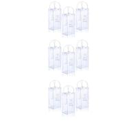 Giwnhvx Lot de 9 sacs à vin glacés portables en PVC avec poignée pour champagne, bière froide, vin