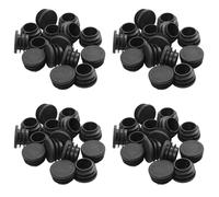 Giwnhvx Lot de 96 bouchons ronds en plastique pour pieds de chaise et table de 22 mm de diamètre pour protéger le sol et les chocs