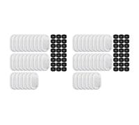 Giwnhvx Lot de 96 filtres pour fontaines pour chats, filtres de rechange pour fontaines pour chats pour animaux domestiques avec débit d'eau réglable