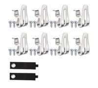 Giwnhvx Lot de crochets de ceinture de rechange en acier inoxydable pour perceuse électrique