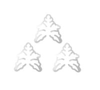 Giwnhvx Lot de pinces en bambou pour tortue, support en plastique pour tige de plantes, support pour feuilles de plantes en forme de fleur, coque de tortue en bambou 3 pièces B