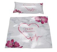 Giwnhvx Love Stylish Mode Ongle Art Coussin Repose-Main ÉPonge Faux Cuir Support D'Oreiller Accoudoirs Tapis Pad Ongles Manucure Outils de Salon