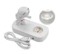 Giwnhvx Lumière de nuit, lumière de nuit avec boule de marche étoilée, connexion USB, cadeaux pour fêtes et anniversaires, ornements créatifs durables