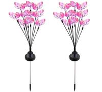 Giwnhvx Lumières de lucioles étanches lumières de jardin décoration jardin paysage paysage 10 lumières