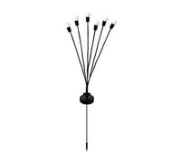 Giwnhvx Lumières Solaires pour Pelouse Lumières Solaires pour Terrain de Jardin à LED Éclairage Extérieur Étanche pour Cour Éclairage Extérieur de Camping Étanche 6 Lumières