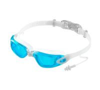 Giwnhvx Lunettes de natation étanches et anti-buée intégrées pour homme et femme (lumière plate)