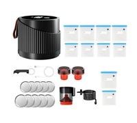 Giwnhvx Machine à emballer sous vide électrique. Caractéristiques : convient pour sac sous vide, bouteille de vin, couvercles de bocaux à ouverture large et régulière