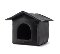Giwnhvx Maison pour Chat Imperméable et Chaude pour L'Extérieur, pour Chat, Nid Amusant, Pliable et Lavable pour Chaton, Chiot, Animaux de Compagnie