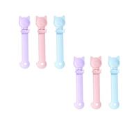 Giwnhvx Mangeoire à Nouilles pour Chat Cuillère à Presser Cuillère à Nouilles pour Chat Presse-Viande Cuillère d'alimentation pour Animaux de Compagnie