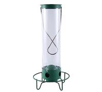Giwnhvx Mangeoire à Oiseaux à L'Épreuve des Écureuils Mangeoire à Oiseaux Automatique Accessoires pour Oiseaux Décoration Extérieure