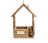 Giwnhvx Mangeoire à oiseaux pour extérieur, outil d'alimentation à suspendre, distributeur de nourriture pour oiseaux, distributeur de nourriture pour oiseaux, conteneur de nourriture A