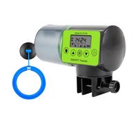 Giwnhvx Mangeoire automatique intelligente pour poissons - Distributeur automatique de poissons - Affichage LCD - Minuteur - Accessoires d'aquarium - B