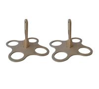 Giwnhvx Mangeoire Simple D'Extérieur, Mangeoire à Oiseaux Suspendue pour Banc de Bricolage, Station d'alimentation Portable pour Jardin, Maison, Observation des Oiseaux