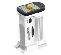 Giwnhvx Microscope électronique pour enfants 1000X Équipement d'expériences scientifiques Mini Microscope de Poche Portable avec LED Lumière A