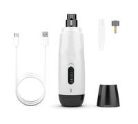 Giwnhvx Mini Coupe-Ongles Électrique de Précision Rechargeable pour Chien, Outil de Toilettage et de Lissage des Pattes d'animaux de Compagnie