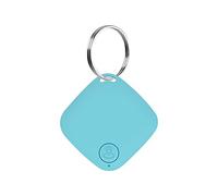 Giwnhvx Mini GPS Tracker Clé Pet Téléphone Mobile Anti-Perdu Dispositif Smart Locator Bleu