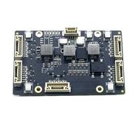 Giwnhvx Mini module commutateur Ethernet industriel 5 ports 10/100/1000M 9v-48v